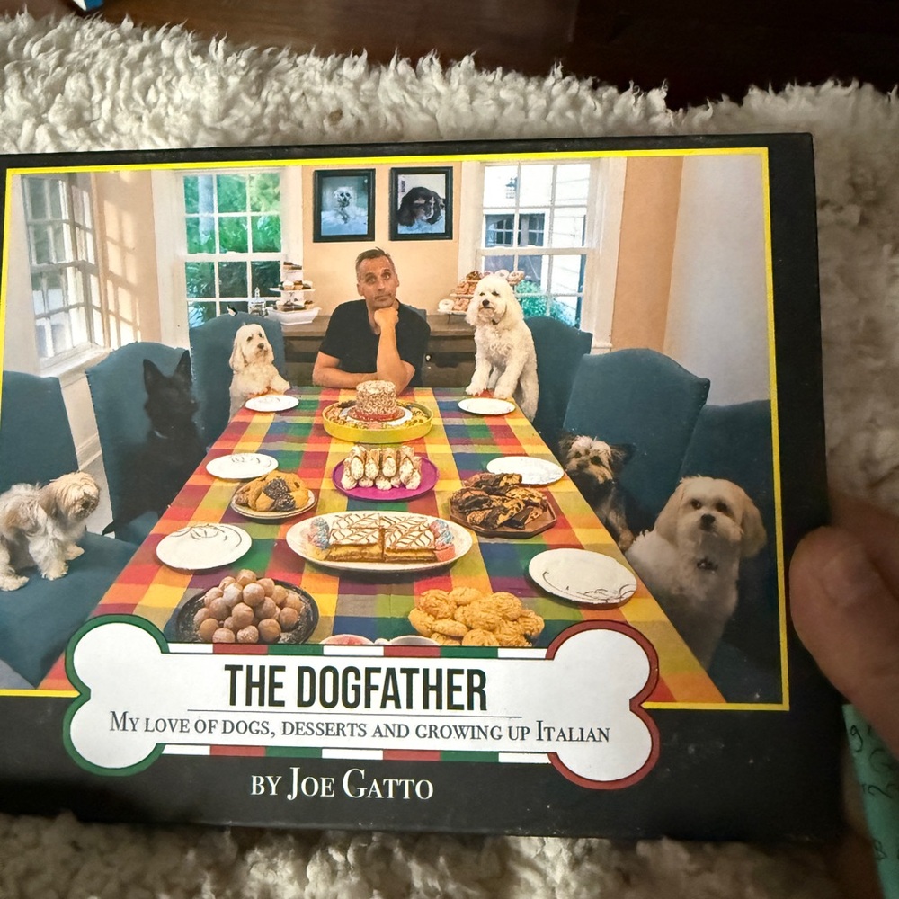 The Dogfather book SIGNED by IMPRACTICAL JOKERS Joe Gatto